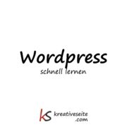 Wordpress schnell lernen
