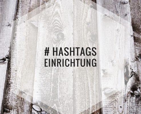 Hashtags für Einrichtung und Interior