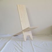 Steckstuhl aus Holz – Wikingerstuhl