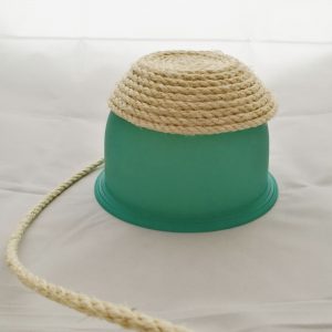 DIY Schale aus einem Seil