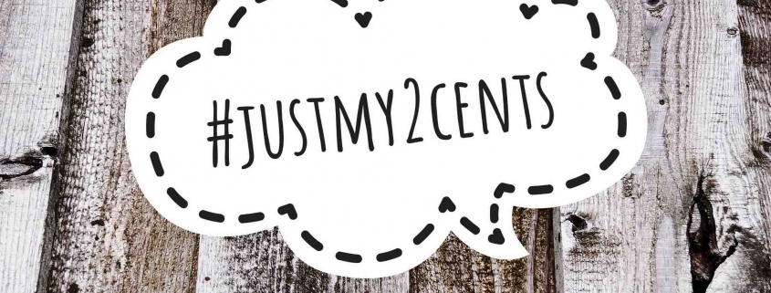 Was Bedeutet Just My Two Cents Bzw Justmy2cents Kreativ Blog DIY