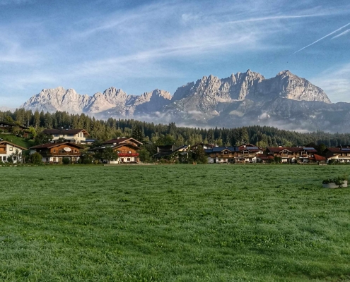 Wilder Kaiser in Oberndorf in Tirol