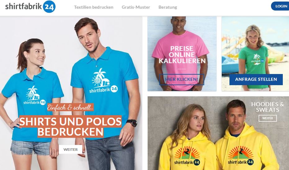 shirtfabrik24 ... für Großbestellungen