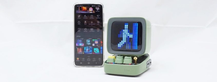 Divoom Ditoo Plus - multifunktioneller Pixel-Art Lautsprecher