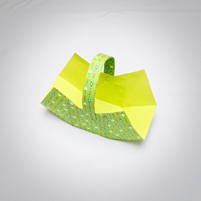 Korb aus Papier • Kreativ Blog - DIY & Gadgets