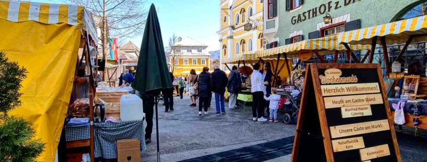 Wochenmarkt St. Johann in Tirol