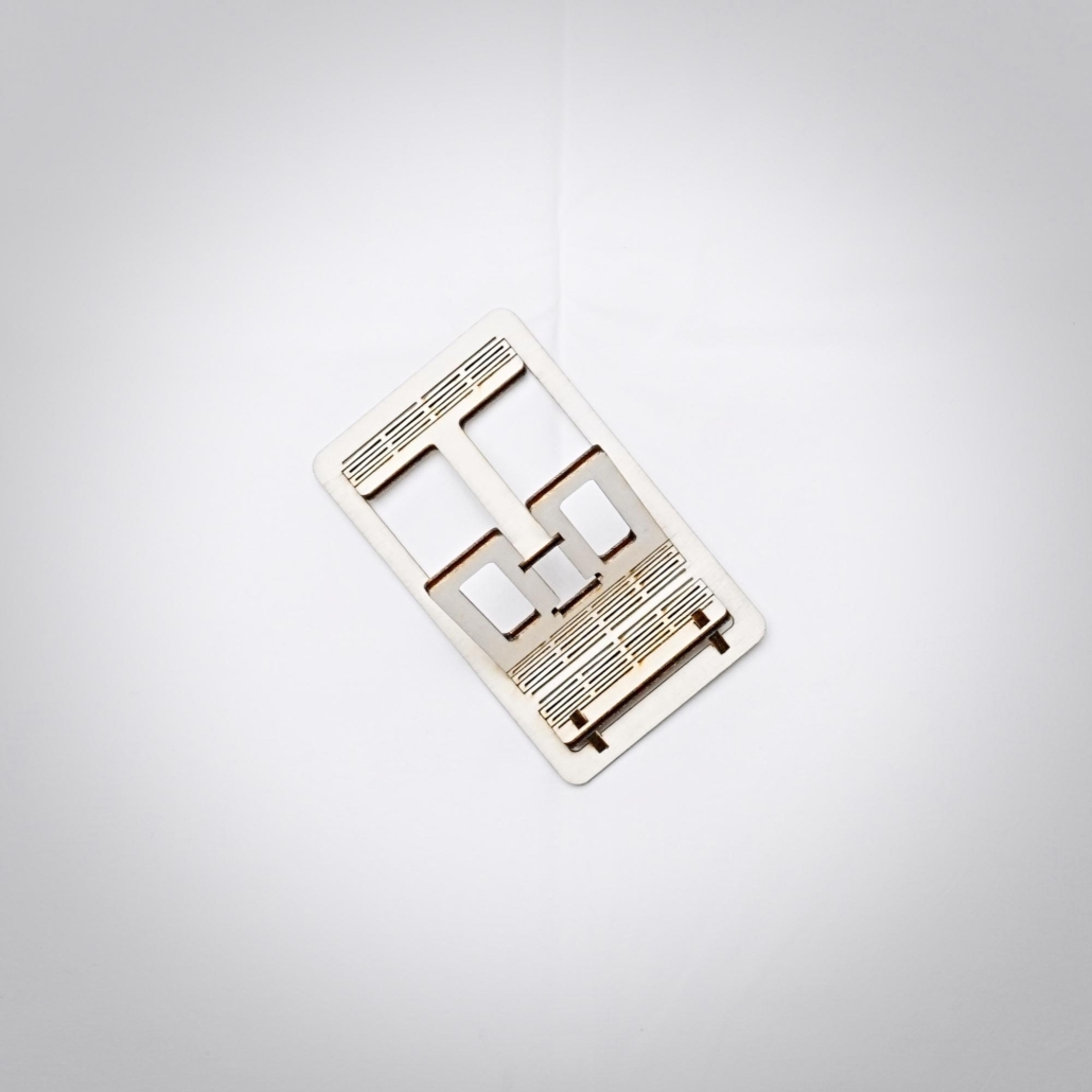Telefonständer Aus Massivholz – Handyhalter Für Schreibtisch & Nachttisch, Bis 1,4 Cm Dick, Mit Kabelkanal