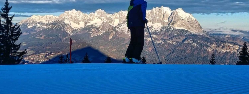 Skifahren am Harschbichl in St. Johann in Tirol