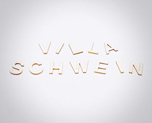 Personalisierte Schneidebretter von Villa Schwein