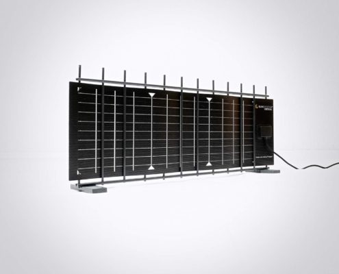 Sunbooster VERTICAL - PV-Panel als Sichtschutz und Zaun