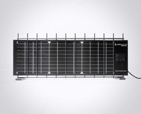 Sunbooster VERTICAL - PV-Panel als Sichtschutz und Zaun