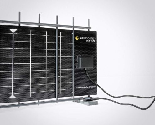 Sunbooster VERTICAL - PV-Panel als Sichtschutz und Zaun