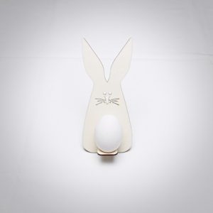 Hausenaufsteller mit Ei für Ostern