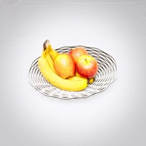 Ovale Schüssel aus Holz