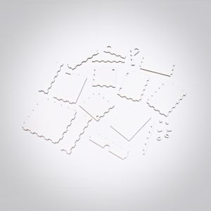 Wattestäbchen Box aus Holz