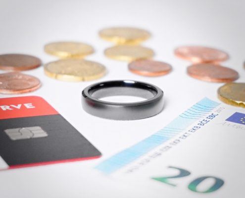 PAYCELET Bezahlring - smarter Ring zum Bezahlen
