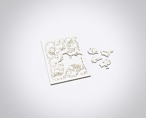 Dinosaurier Holz-Puzzle