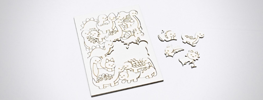 Dinosaurier Holz-Puzzle