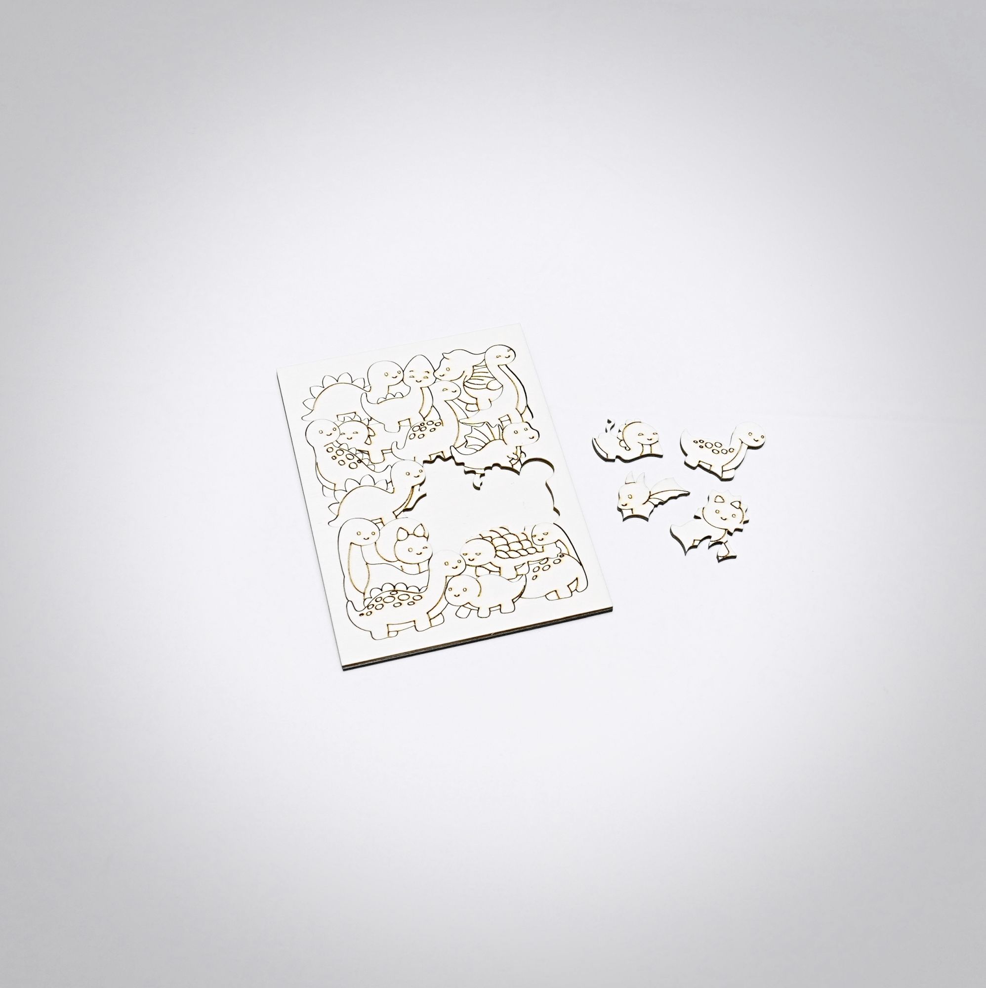 Dinosaurier Holz-Puzzle