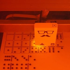 Domino Spiel aus Holz