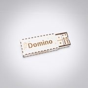 Domino Spiel aus Holz