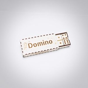 Domino Spiel aus Holz
