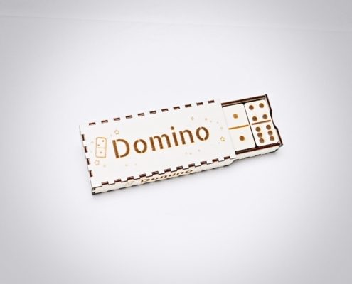 Domino Spiel aus Holz