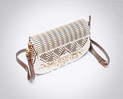 Handtasche aus Holz
